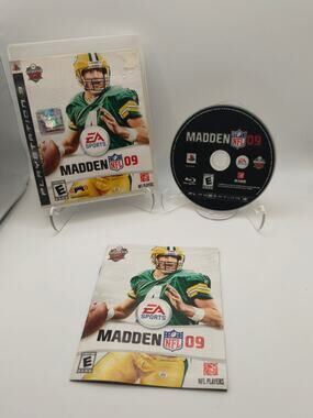 Madden NFL 09 (PS3) CIB Complete W/ Manual - Tested
